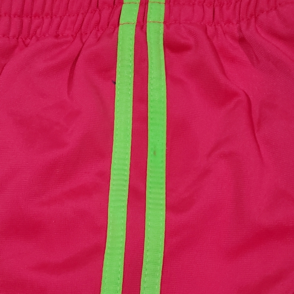 Puma Sport Lifestyle Pink & Green Pull On Athletic Workout Pants Size 3T - Picture 6 of 8